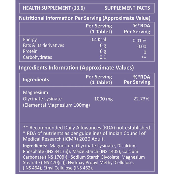 My Natural Magnesium Plus Tablet