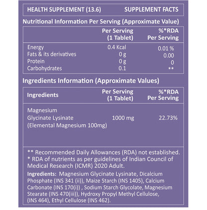 My Natural Magnesium Plus Tablet