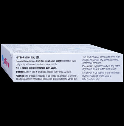 Mychiro Myo Inositol & D Chiro Inositol Tablet | For Women & Adolescent Girls