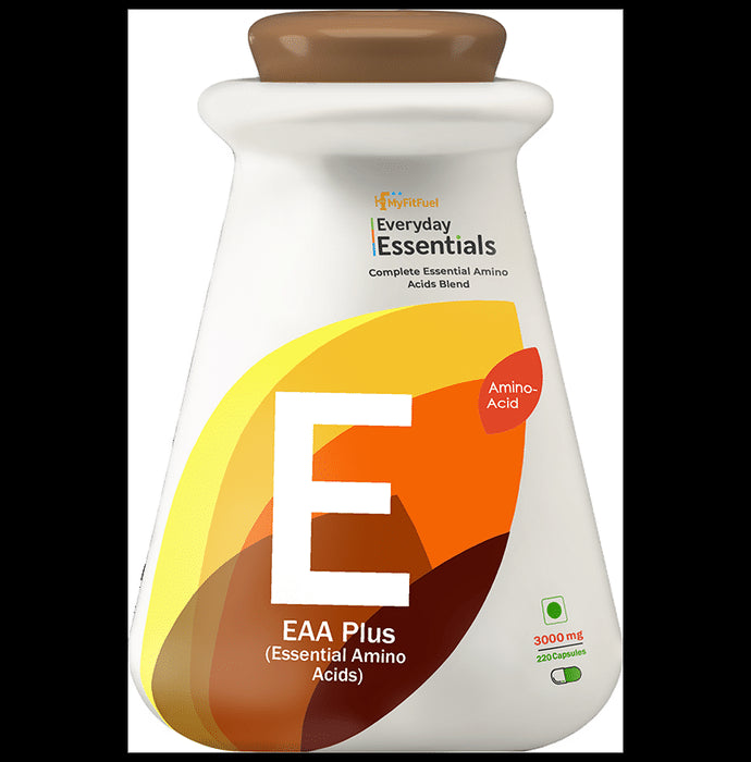 MyFitFuel EAA Plus 3000mg (Essential Amino Acids) Capsule - Classic Derma