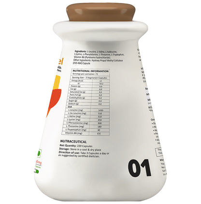 MyFitFuel EAA Plus 3000mg (Essential Amino Acids) Capsule