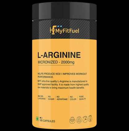 MyFitFuel L-Arginine (2000mg) Capsule - Classic Derma
