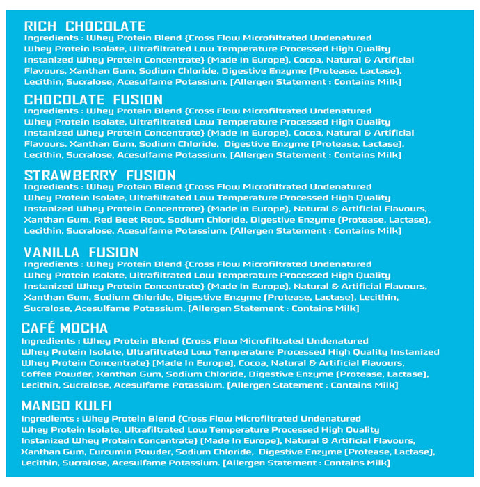 Myfitness 100% Whey-H2O Mango Kulfi