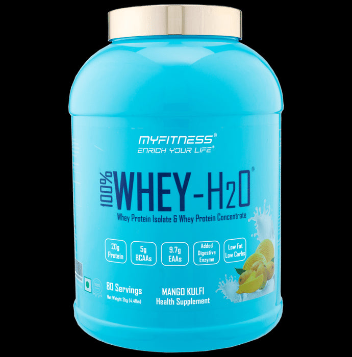 Myfitness 100% Whey-H2O Mango Kulfi - Classic Derma