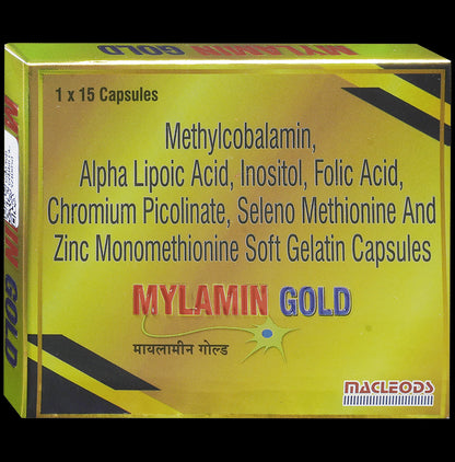 Mylamin Gold Soft Gelatin Capsule