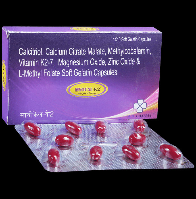 Myocal-K2 Soft Gelatin Capsule - Classic Derma