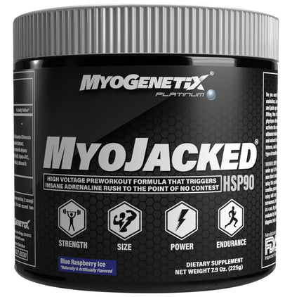 Myogenetix Myojacked Pre-workout Platinum Series Powder - Classic Derma