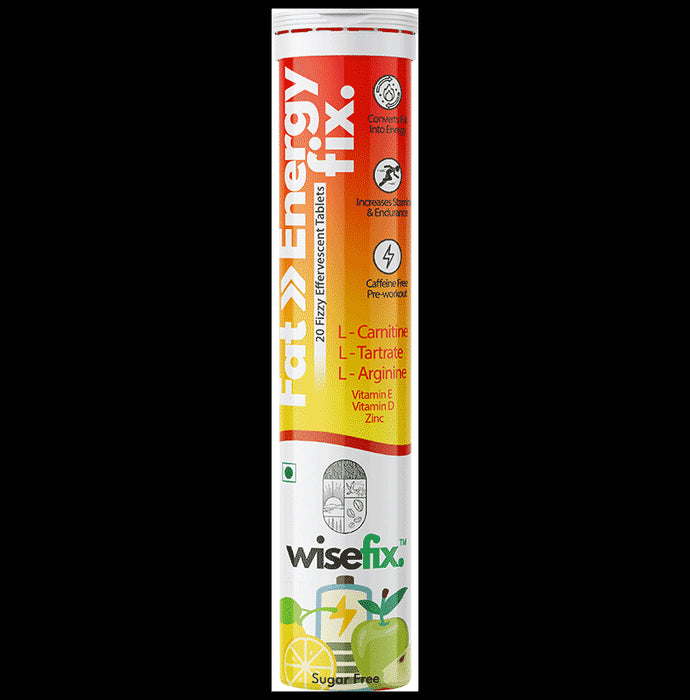 Wisefix Fat to Energy Fix Effervescent Tablet Sugar Free - Classic Derma