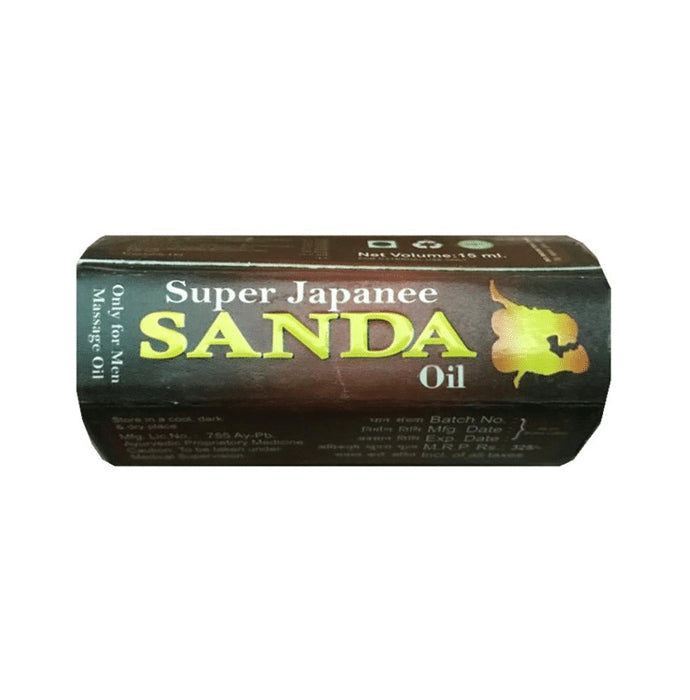 Cackle's Combo Pack of Super Japanee Sanda Oil 15ml & Feel 20's 10 Capsule - Classic Derma