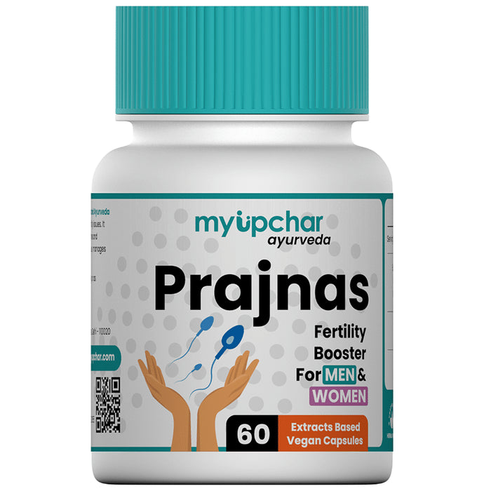 Myupchar Ayurveda Prajnas Extracts Based Vegan Capsule - Classic Derma