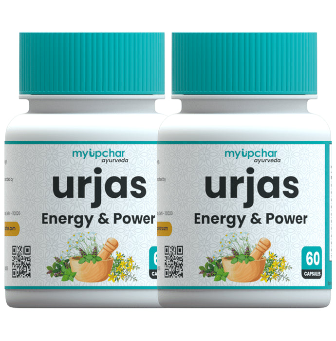 Myupchar Ayurveda Urjas Capsule (60 Each) - Classic Derma