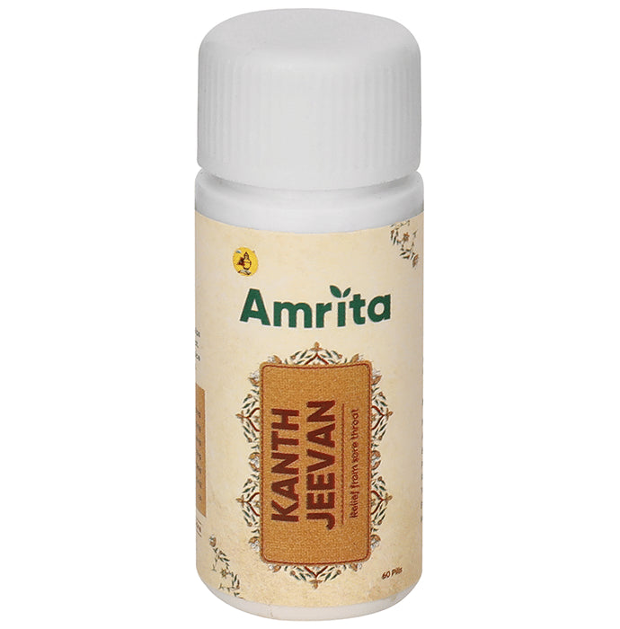 Amrita Kanth Jeevan Pills (60 Each) - Classic Derma