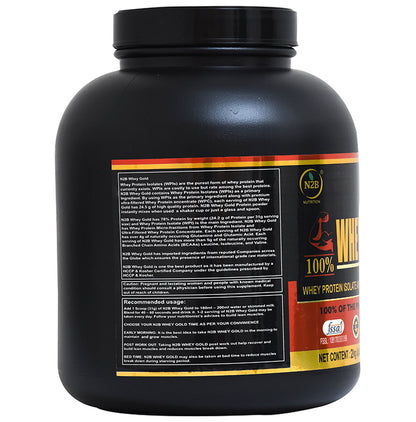 N2B 100% Whey Gold Powder Gourmet Chocolate