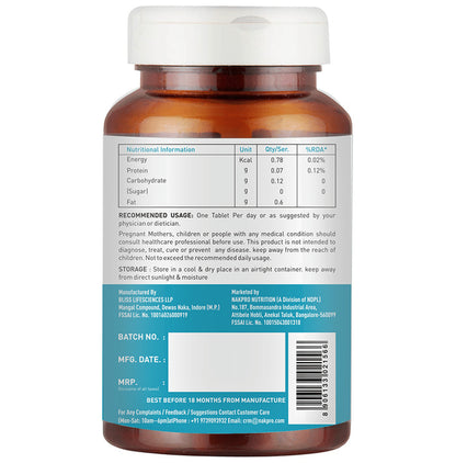 Nakpro Nutrition Multivitamin & Minerals Fortified with Ginseng & DHA Tablet