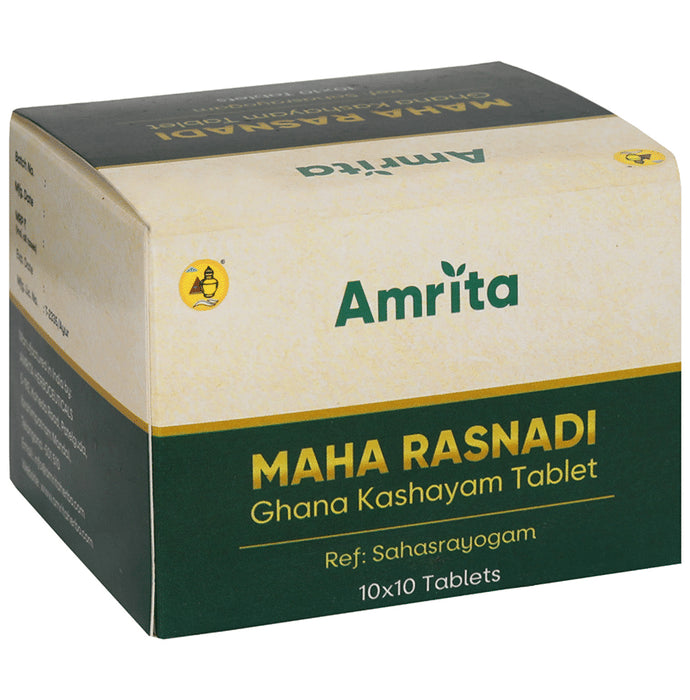 Amrita Maha Rasnadi Ghana Kashayam Tablet - Classic Derma
