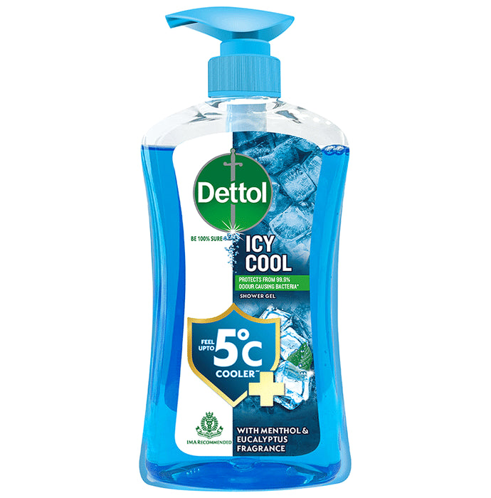 Dettol Bodywash & Shower Gel | pH Balanced & Soap Free Icy Cool - Classic Derma