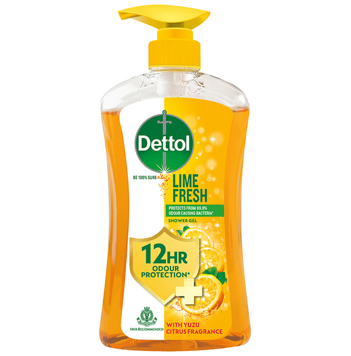 Dettol Bodywash & Shower Gel | pH Balanced & Soap Free Lime Fresh - Classic Derma