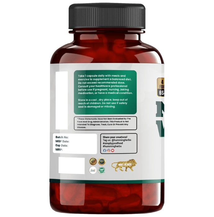 Humming Herbs Mondia Whitei (Mulando) Complex Capsule (90 Each)