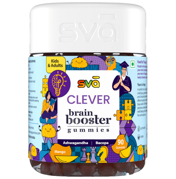 Sva Clever Brain Booster Gummies Mango - Classic Derma