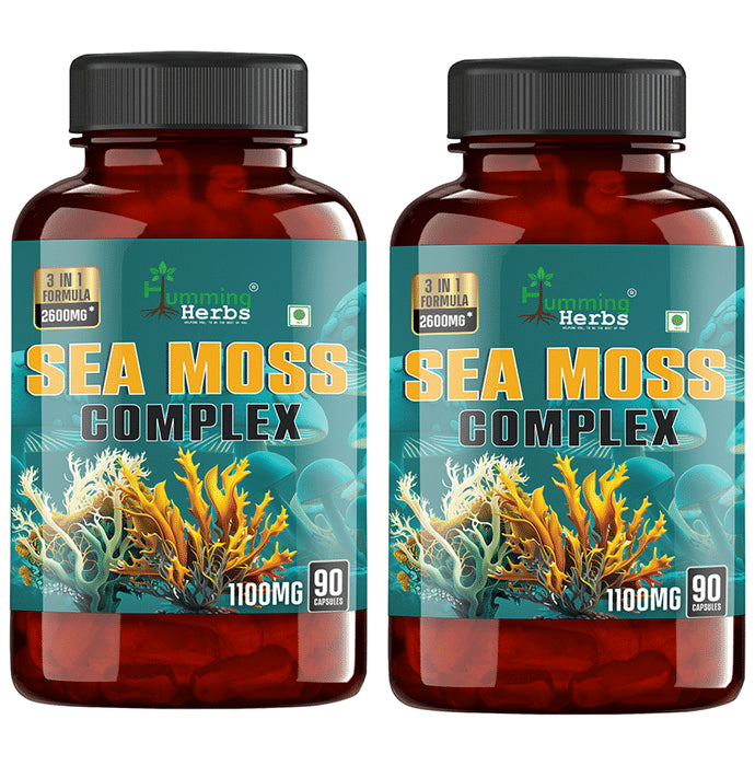 Humming Herbs Sea Moss Complex Capsule (90 Each) - Classic Derma