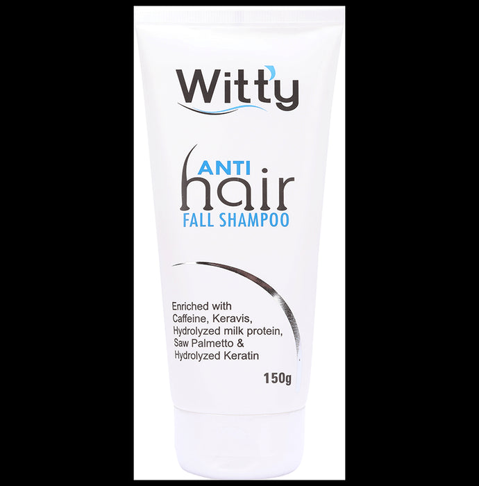Witty Anti Hairfall Shampoo | Strengthens Hair | Paraben-Free - Classic Derma