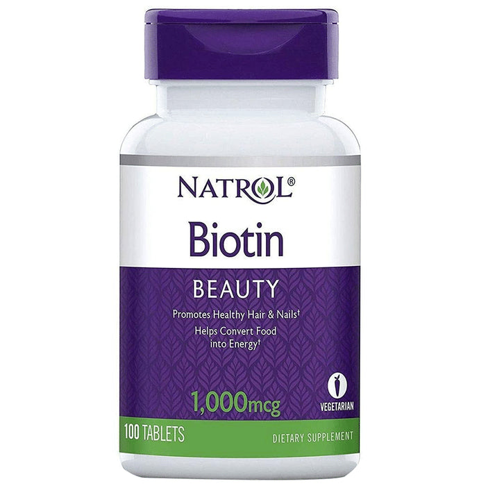 Natrol Biotin 1000 mcg Tablet - Classic Derma