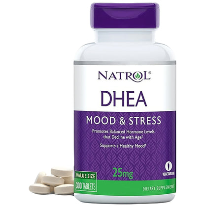 Natrol DHEA Mood & Stress 25mg Tablet - Classic Derma
