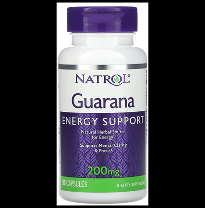 Natrol Guarana Energy Support Capsule - Classic Derma