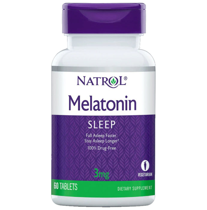Natrol Melatonin 3mg Vegetarian Tablet | For Sleep Support - Classic Derma