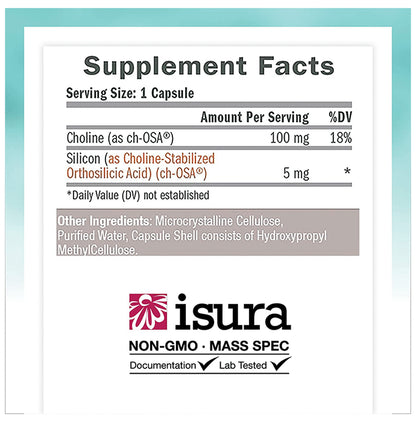 Natural Factors Biosil, Skin & Hair & Nails Vegetarian Capsule