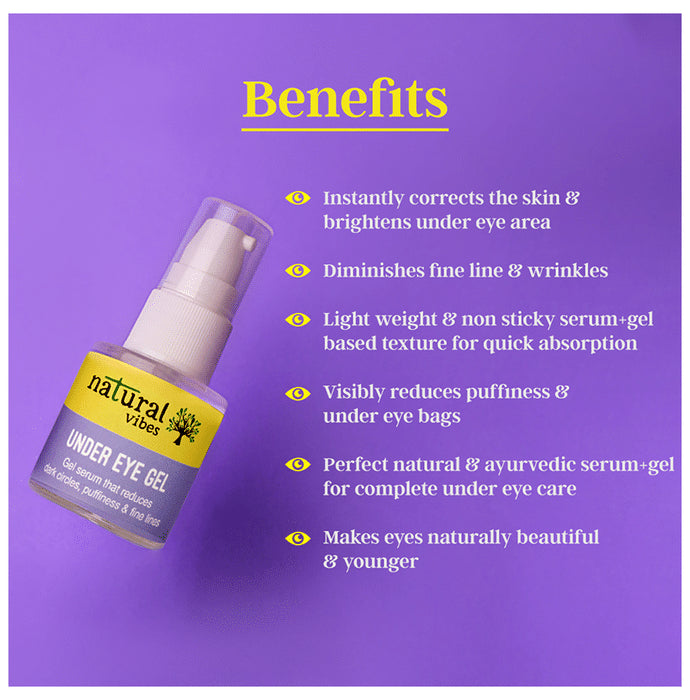 Natural Vibes Under Eye Gel