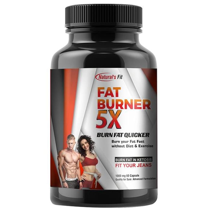 Natural's Fit Fat Burner 5X 1000mg Capsule - Classic Derma