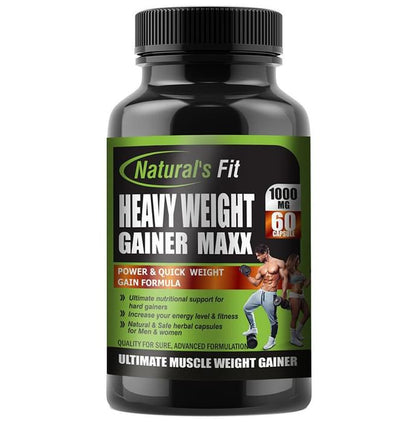 Natural's Fit Heavy Weight Gainer Maxx 1000mg Capsule - Classic Derma