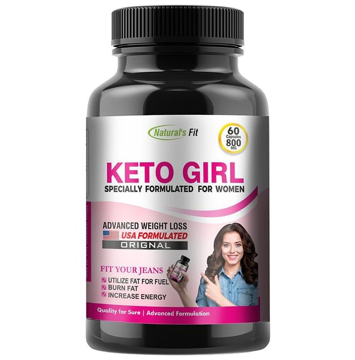 Natural's Fit Keto Girl 800mg Capsule - Classic Derma