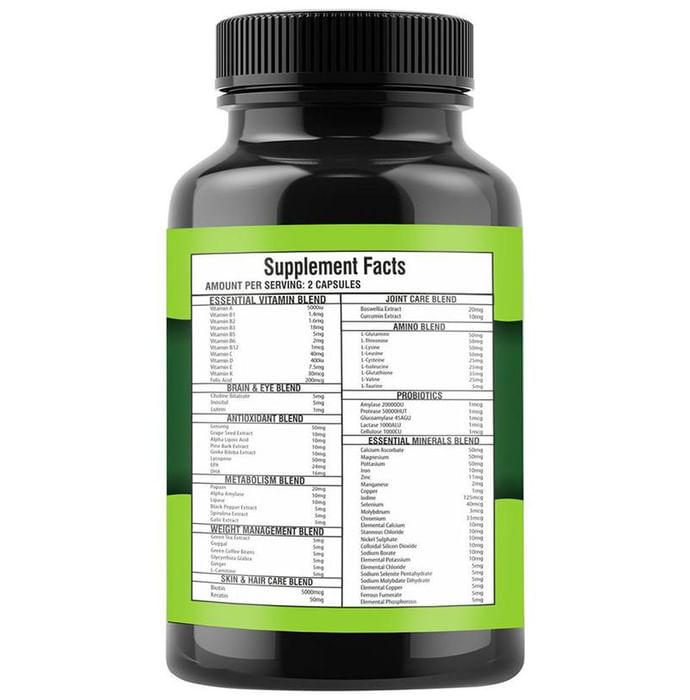 Natural's Fit Multivitamin with Probiotics and Biotin Capsule