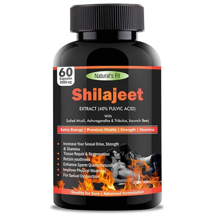 Natural's Fit Shilajit Extracts 1000mg Capsule - Classic Derma