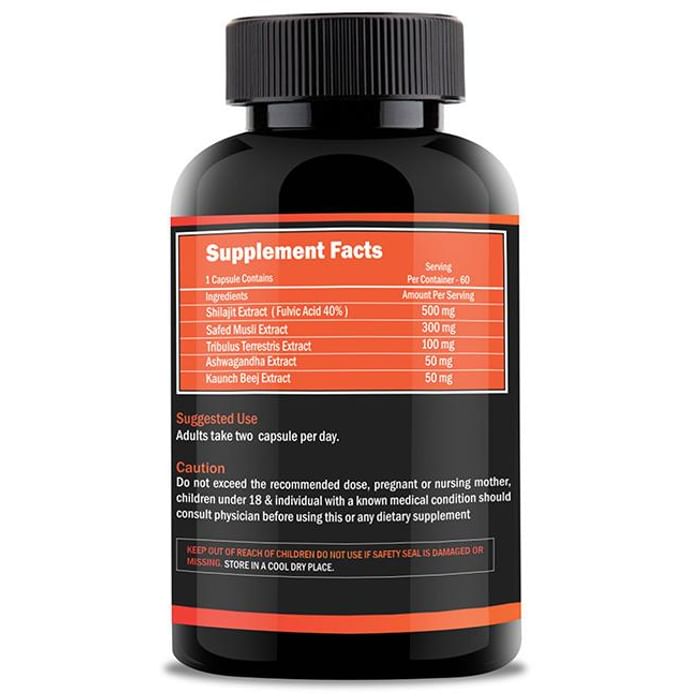 Natural's Fit Shilajit Extracts 1000mg Capsule