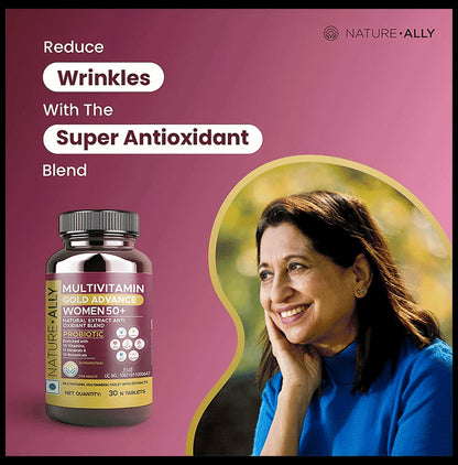 Nature Ally Multivitamin Gold Advance Women 50+ Tablet