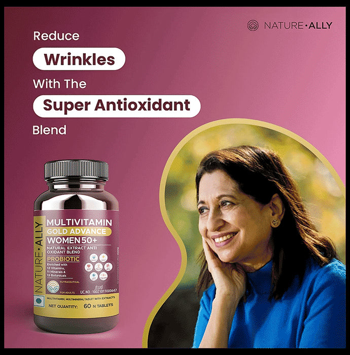 Nature Ally Multivitamin Gold Advance Women 50+ Tablet