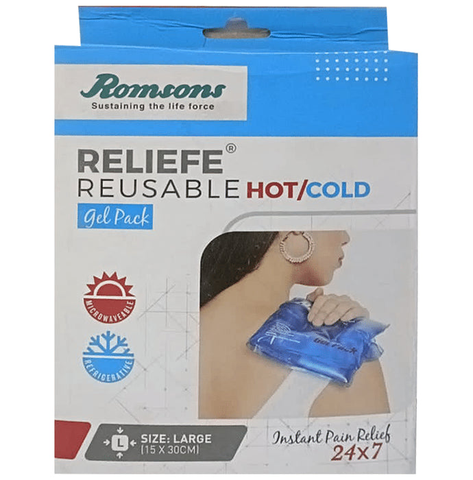 Romsons Reliefe Reusable Hot/Cold Gel pack Large - Classic Derma
