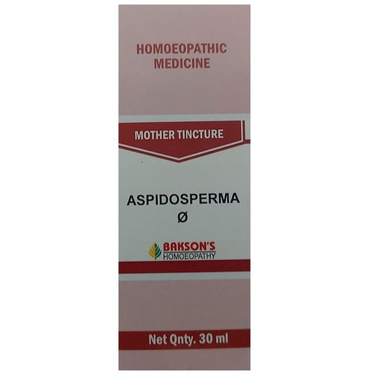 Bakson's Homeopathy Aspidosperma Q Mother Tincture - Classic Derma