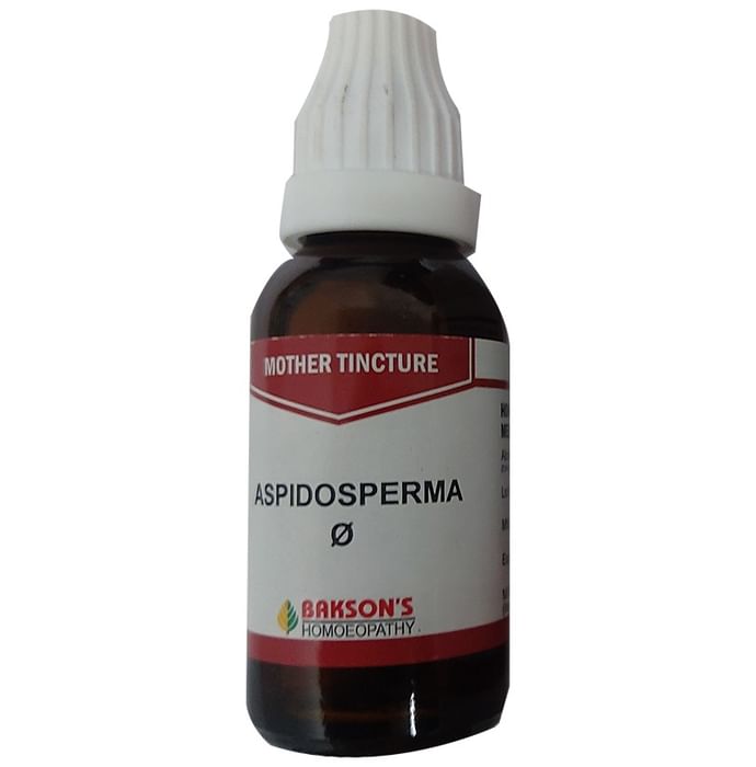 Bakson's Homeopathy Aspidosperma Q Mother Tincture
