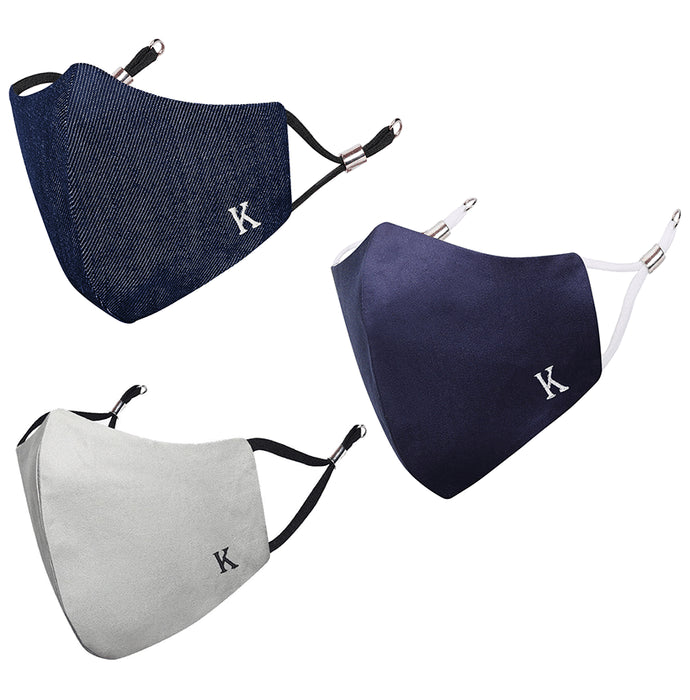 MASQ 4 Layer Unisex Face Mask Large Multicolor K - Classic Derma