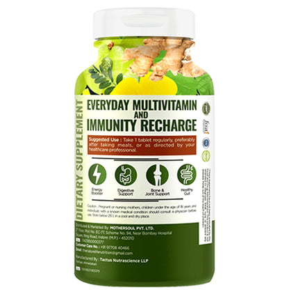 Nature Life Nutrition Immunity Multivitamins with Probiotics Vegetarian Tablet