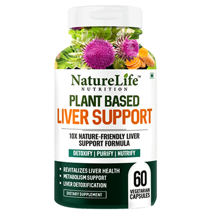Nature Life Nutrition Plant Based Liver Support Vegetarian Capsule - Classic Derma