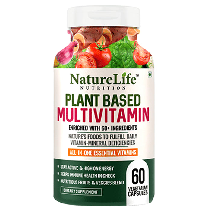 Nature Life Nutrition Plant Based Multivitamin Vegetarian Capsule - Classic Derma