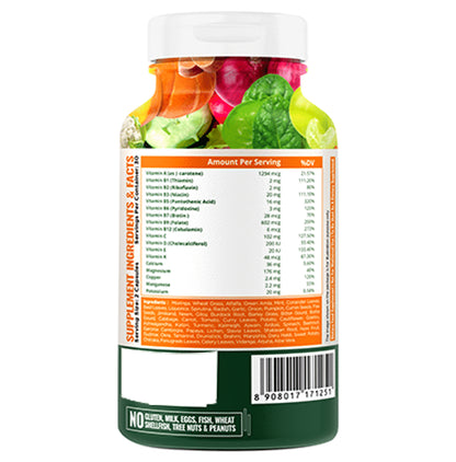 Nature Life Nutrition Plant Based Multivitamin Vegetarian Capsule