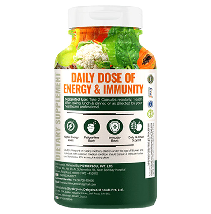 Nature Life Nutrition Plant Based Multivitamin Vegetarian Capsule