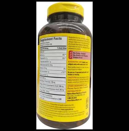 Nature Made Fish Oil Omega-3 1200mg Softgels