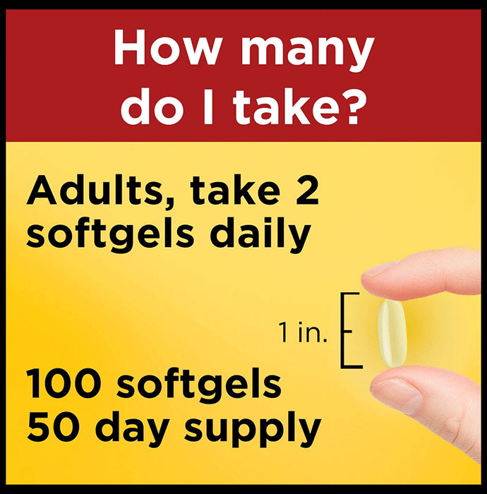 Nature Made Fish Oil Omega-3 1200mg Softgels